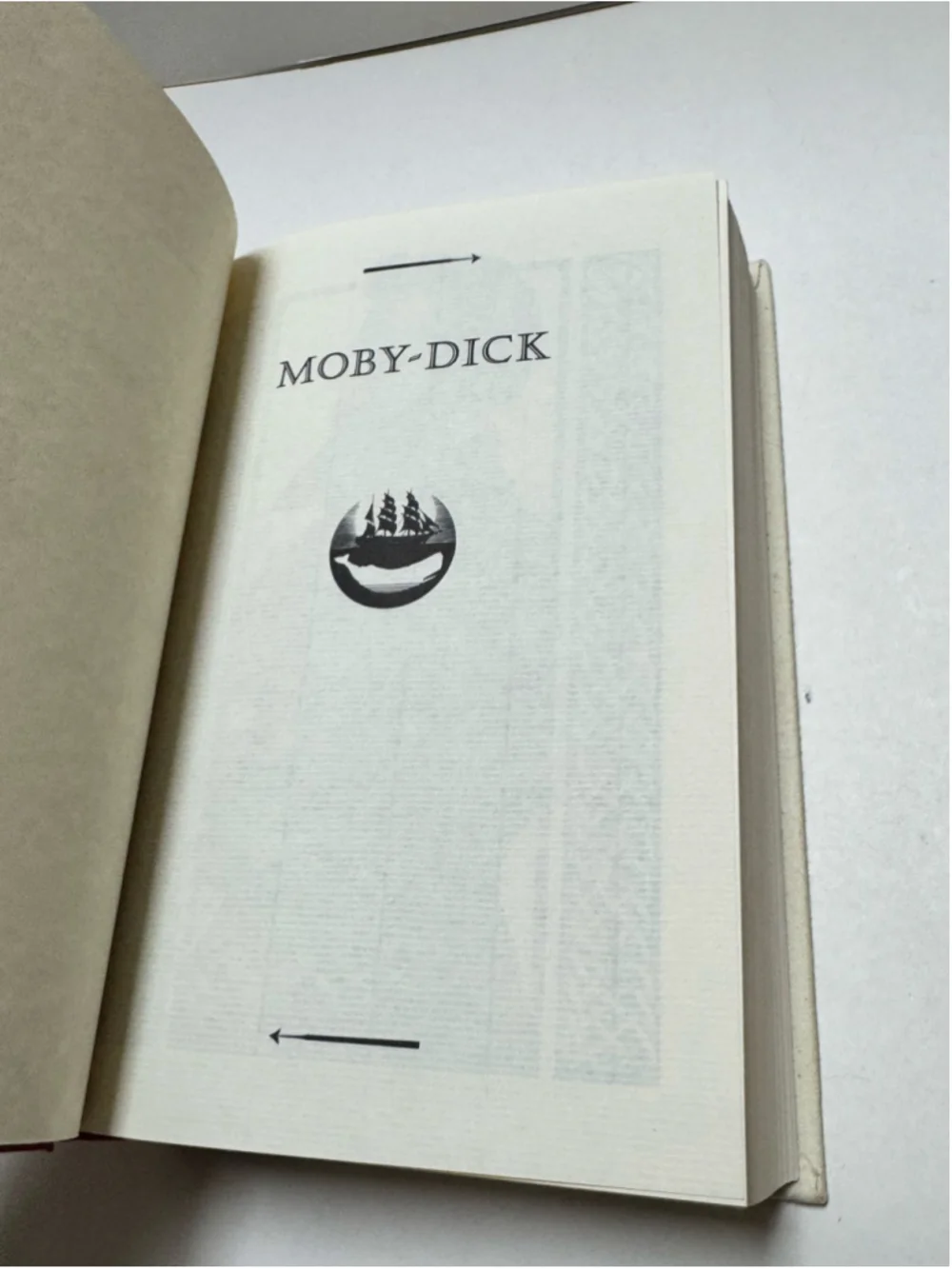 Moby-Dick Herman Melville Barnes & Noble (1993 Illustrated Hardcover English)